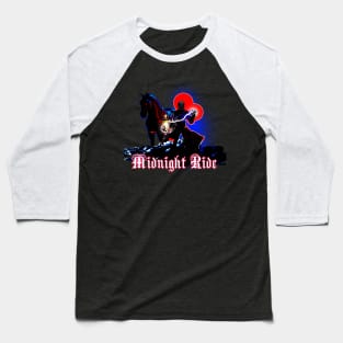 Midnight Ride Baseball T-Shirt